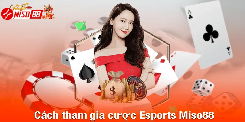 Cách tham gia cược Esports Miso88