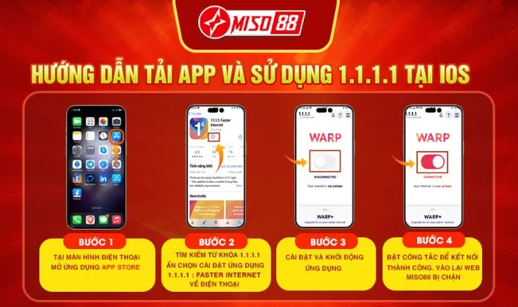 Tải app 1.1.1.1 trên APP STORE
